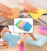 Pack of 12 scratch-proof kitchen scrubber pads, perfect for cleaning without damage.