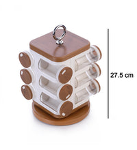 Ganesh 12-jar revolving spice rack, masala box, jars visible.