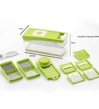 14-in-1 quick dicer by House of Sensation, Snowpearl, different views.