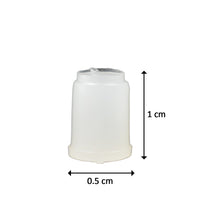 Hot water bag stopper showing different angles