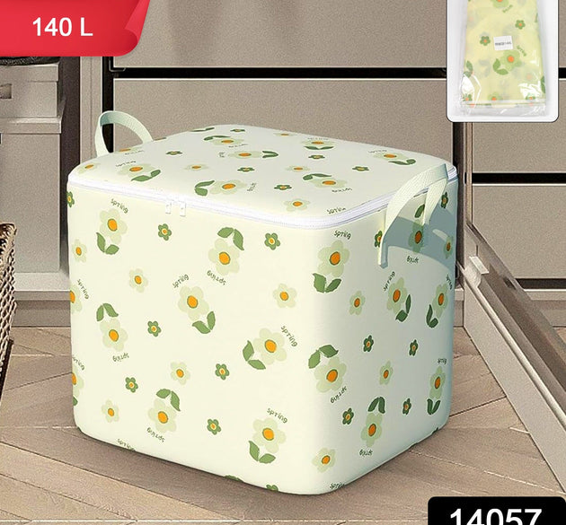 Foldable Clothes Storage Comforter Organizer Storage (140 L)