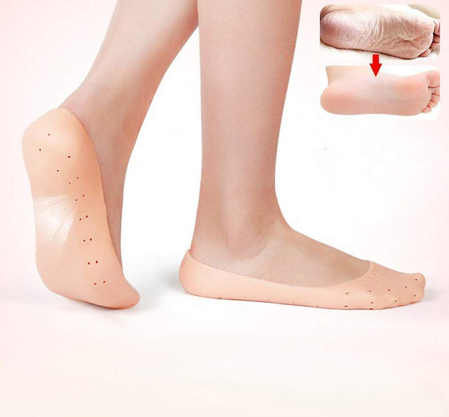 Anti Crack silicone Gel Foot Protector Moisturizing Socks