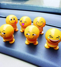 Emoticon figure smiling face toy