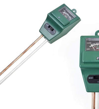 Soil pH meter with moisture and light testing.