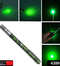 Multipurpose laser light pen with design-changing antenna cap.