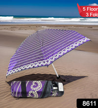 3-Fold & 5 Floor Sun Protective Umbrella