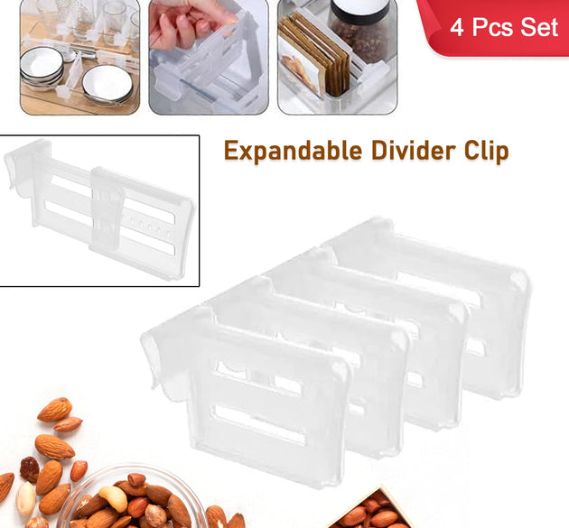 Refrigerator Internal Drawer Shelf Divider Clip