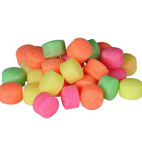 100 grams of multicolored naphthalene balls for freshness and odor control.