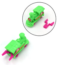 Push and go train toy for crawling babies