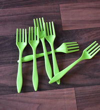 Kitchen fork set plastic 6 pieces.