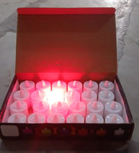 Plastic LED tea light candles