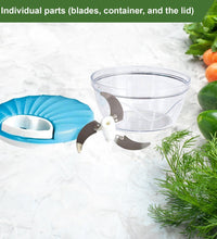 2-in-1 kitchen tool for chopping vegetables quickly.