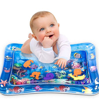 Inflatable water play mat for infants