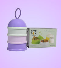 Baby food storage bowl with lid