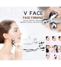 Skin care roller with 3D facial massager.