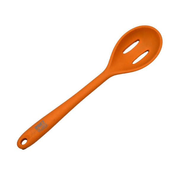 Silicone spoon for heat resistance, top view