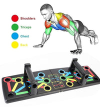 Body building push-up board tool for effective workout