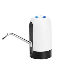 USB rechargeable drinking cooler pump dispenser with blue light indicator