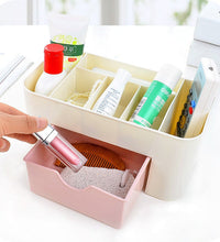 Adorable girl-themed storage box for makeup, kitchen cutlery, and other small essentials.