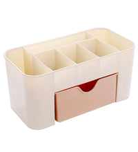 Spacious cutlery and makeup box with a girl design for stylish and practical storage.