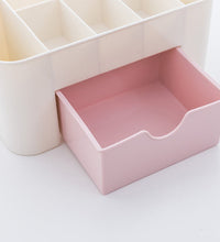 Cute girl-themed storage box, ideal for organizing kitchen cutlery or beauty products.