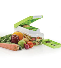 House of Sensation quick dicer, Snowpearl 14-in-1, shown from multiple angles.