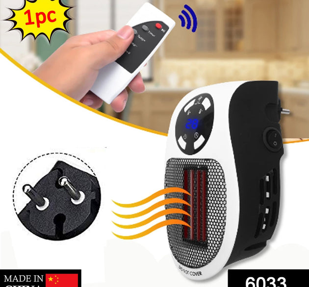 Portable electric mini heater for quick warmth