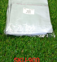 Detailed view of tamper-proof courier bags.