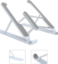 Tablet stand with adjustable angles and foldable legs