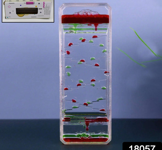 Liquid Floating Timer Motion Visual Clock Time