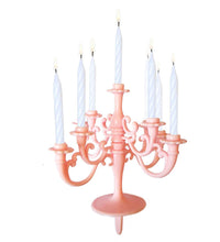 Birthday candle set with elegant design for party decorations