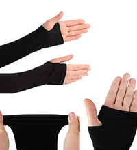 Protective arm sleeves for outdoor activities, suitable for all weather.