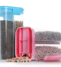 Food grain container with airtight seal