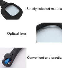 LED magnifying glass for various uses