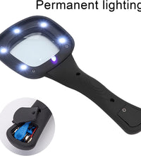 Handheld magnifier for detailed viewing