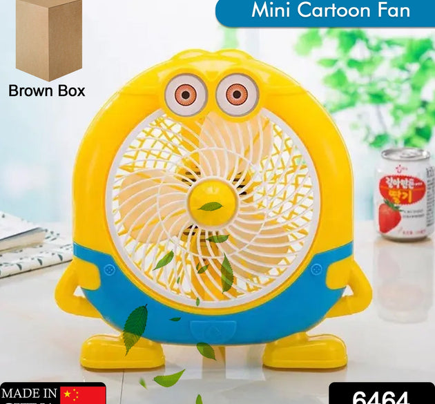 plastic cute mini electric usb fan desk fan for children ( Battery Not Include)