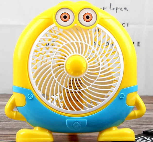 plastic cute mini electric usb fan desk fan for children ( Battery Not Include)