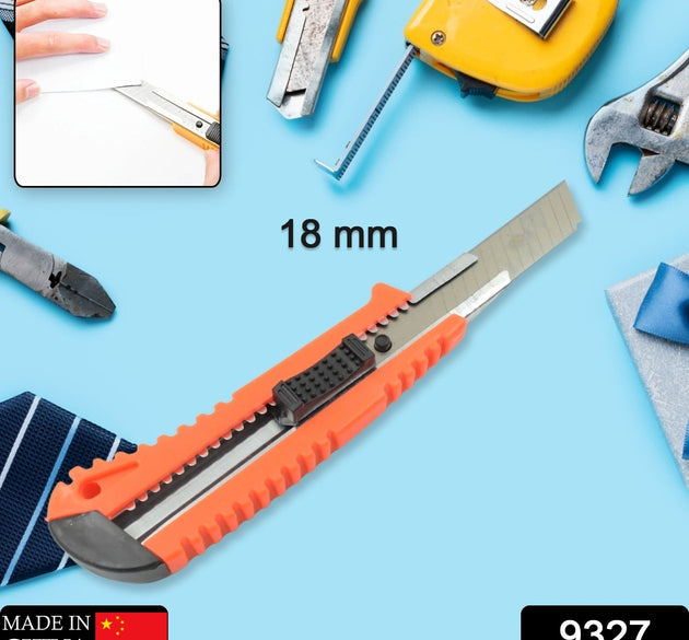 Multi-Use Iron Cutter, Cutting Blade and Precision Knife Blade, Utility Knife - Heavy Duty Industrial Cutter Knife (18mm)