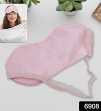 Satin eye mask, blindfold for light blocking, soft and comfortable.