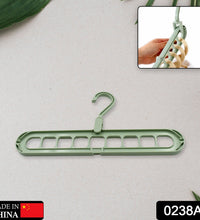 Hanging hooks for indoor storage, plastic hanger with holes.