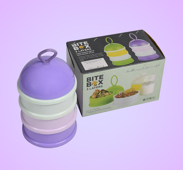 3-layer baby food storage box