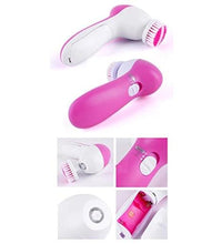 Facial and body massager with 5 functions.