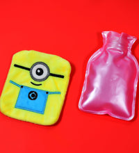 Neck and shoulder pain relief hot water bag with Minions cover