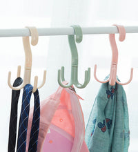 Multi-function 360-degree purse rack.