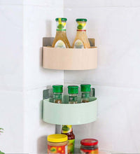 Wall corner rack for shower or kitchen