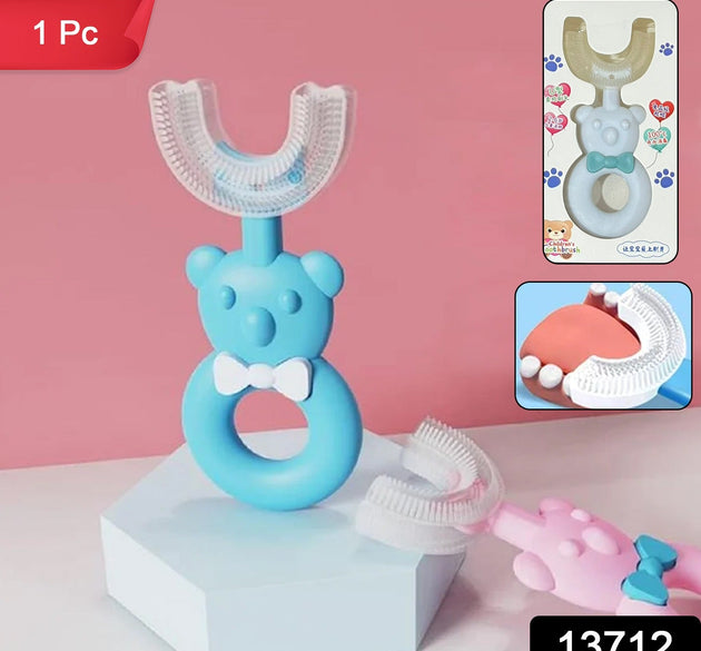 Baby Bear U-shaped Toothbrush Silicone Brush Head