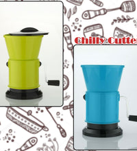 Chilly cutter and grinder with a sharp and effective blade system