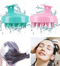 Hair scalp massager with adjustable features, ideal for use with shampoo