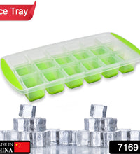 Ice cube tray close-up