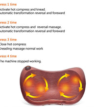 Versatile massage pillow for full body comfort.